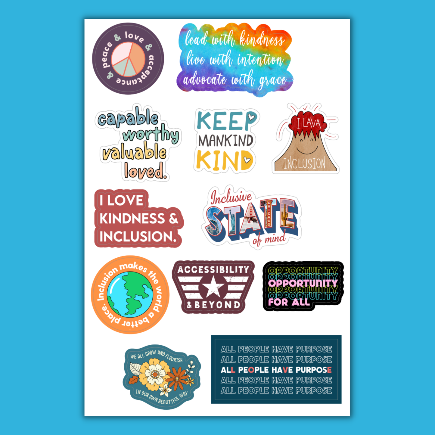 Sticker Set (3 Sheets)