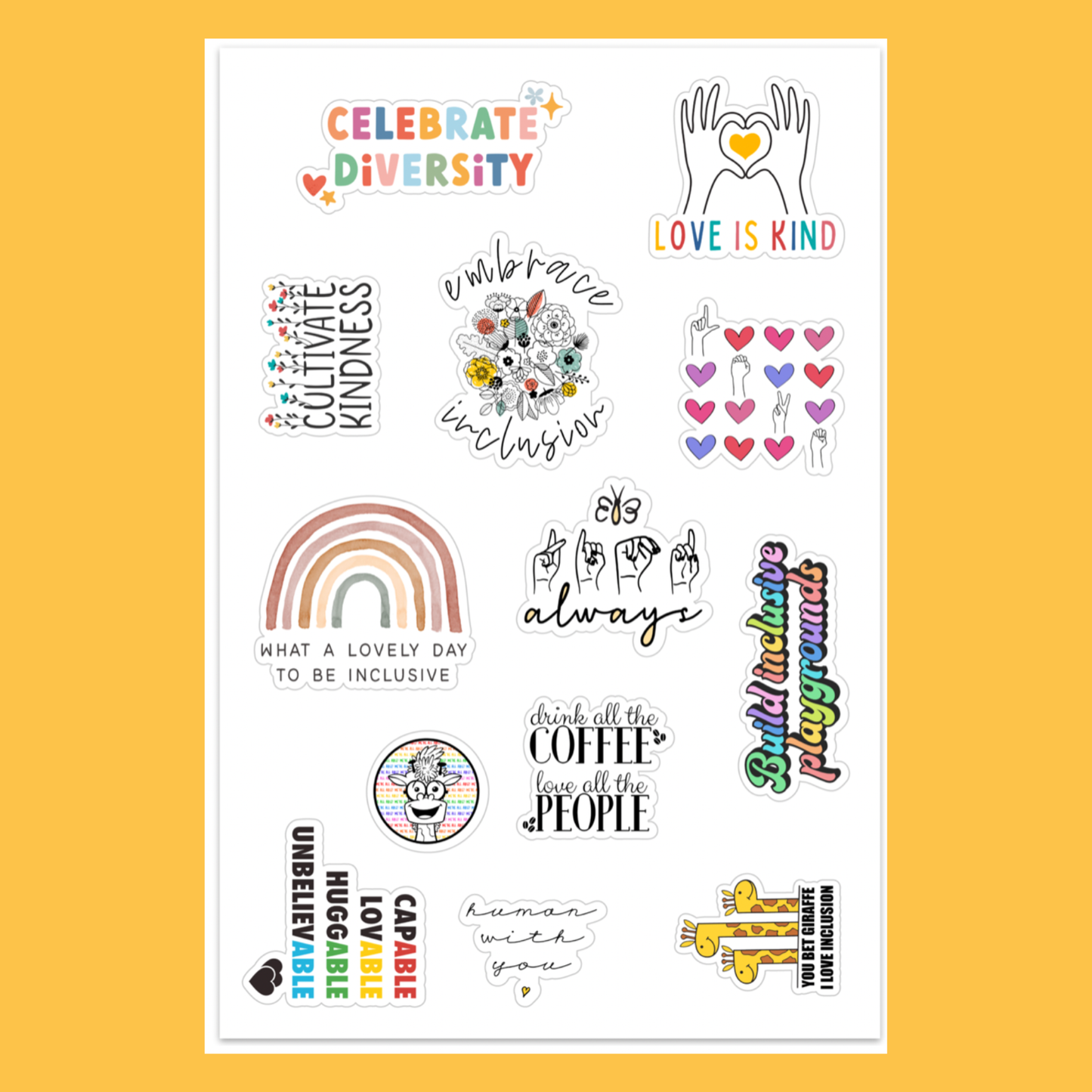Sticker Set (3 Sheets)