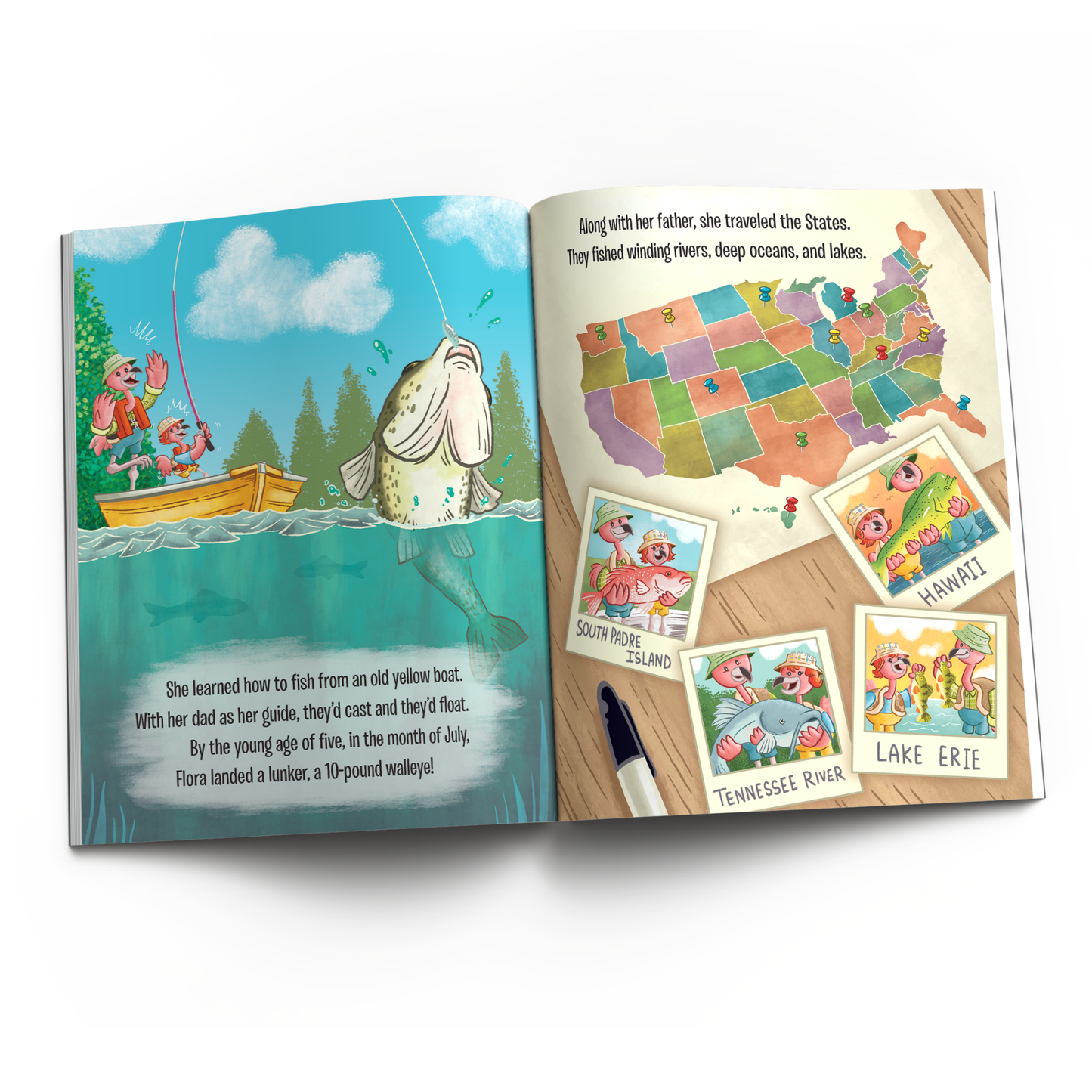 Flora's Fish-For-All Pier, Book #5 (*ships 7/20)