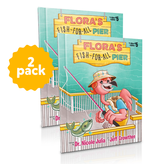 2 Pack | 2 Flora's Fish-For-All Pier, Book #5