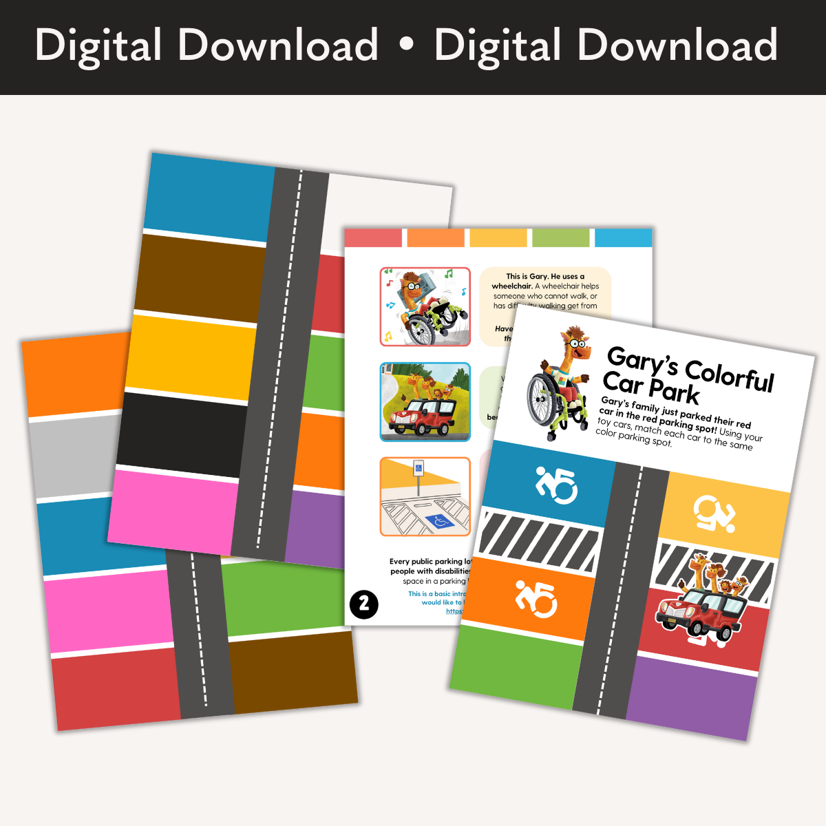 Gary's Colorful Car Park